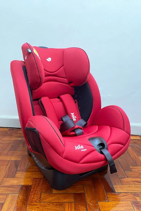 Joie Stages Convertible Car Seat red