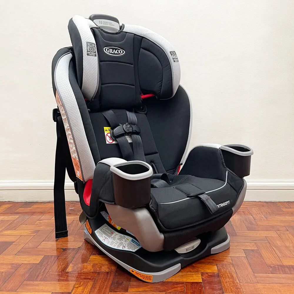 Graco Extend2Fit Convertible Car Seat black/grey