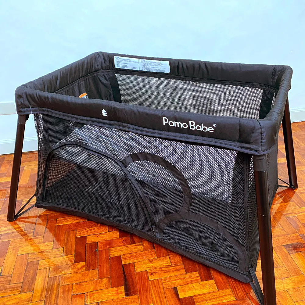 Pamo Babe Travel Crib Portable Mini Playard