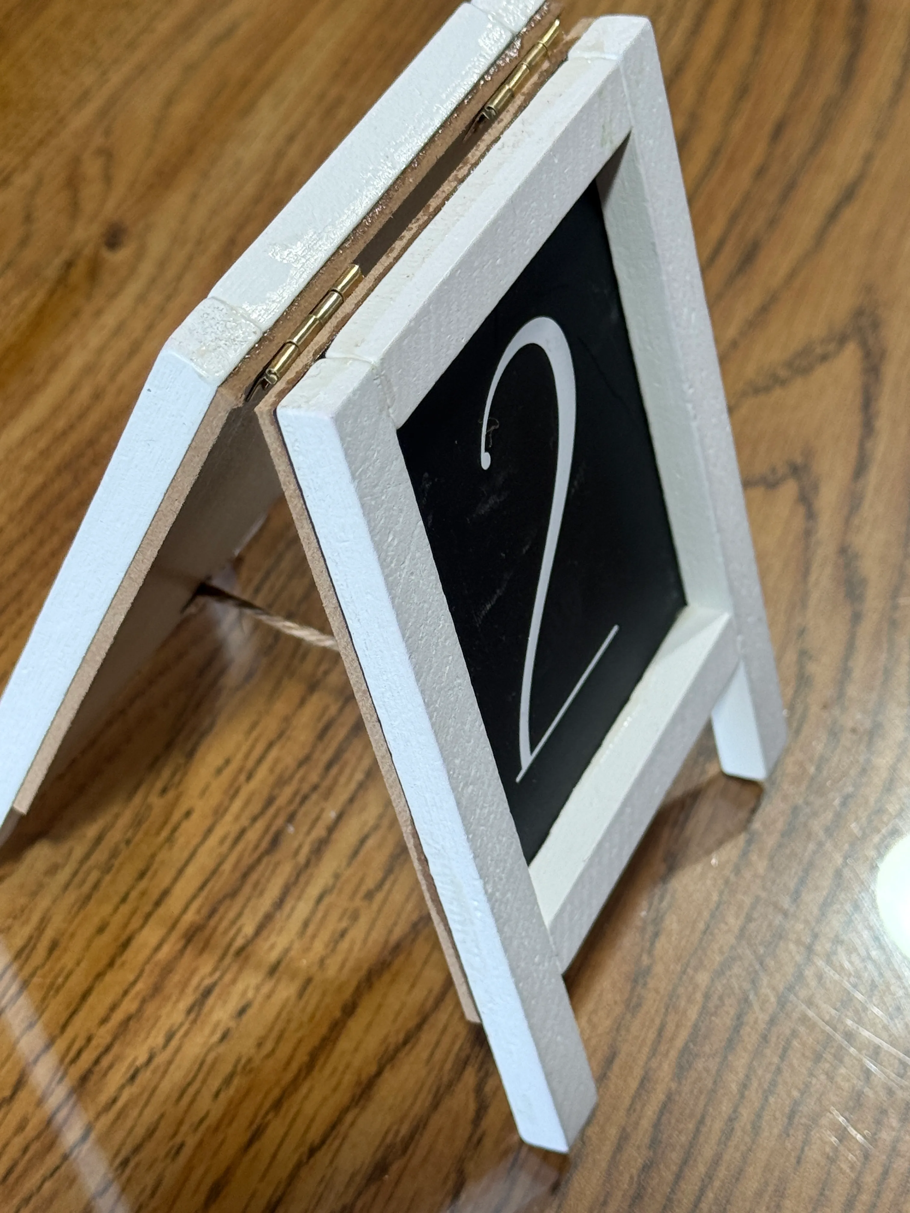 chalkboard table numbers. 