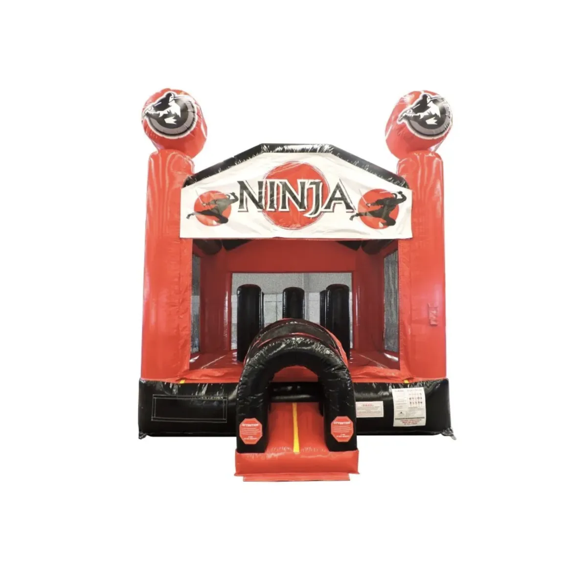 Ninja Attack Inflatable Bounce House with Blower