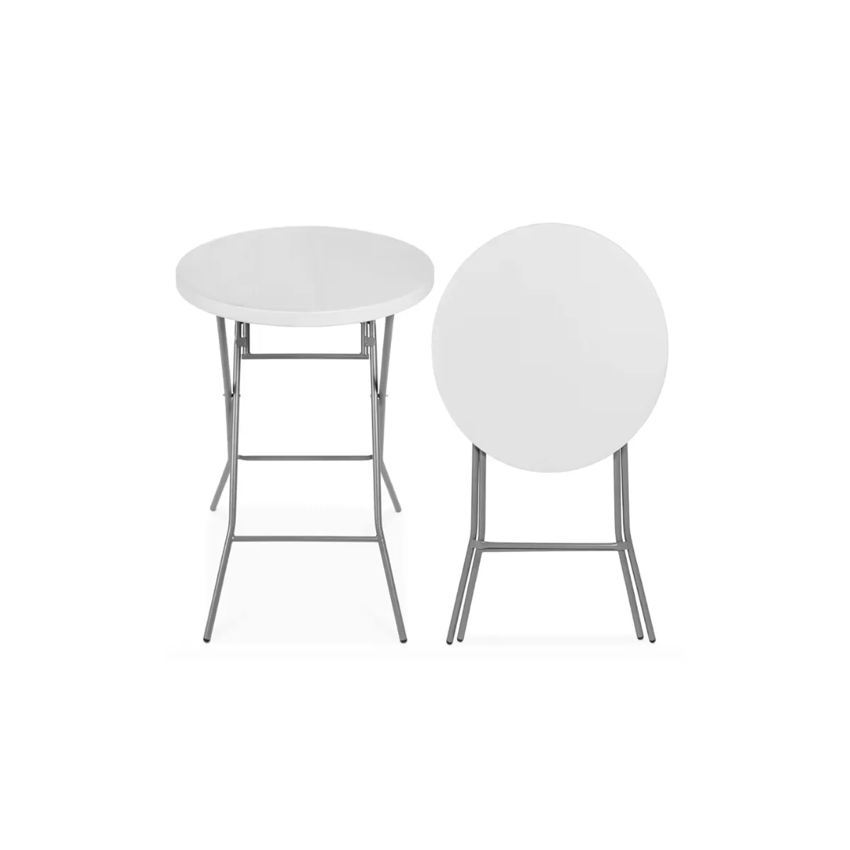 32″ Round, 43"′ Tall Cocktail Table