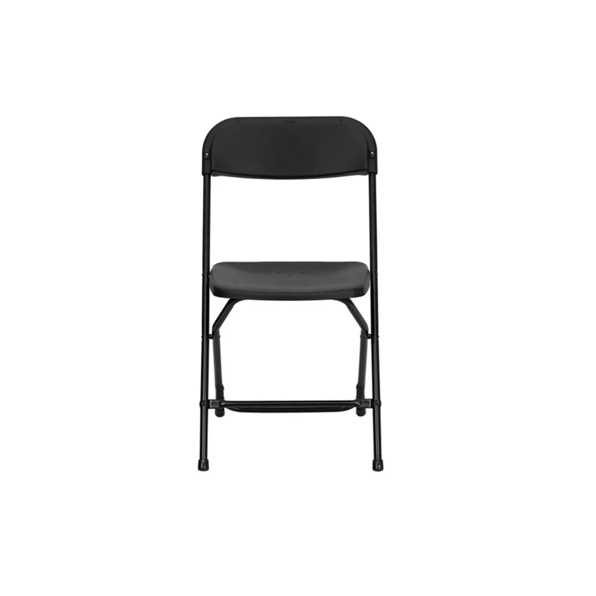 Black Plastic Folding Chairs