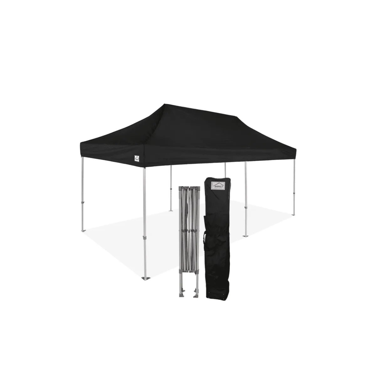 10 x 20 Pop Up Canopy Tent - Black
