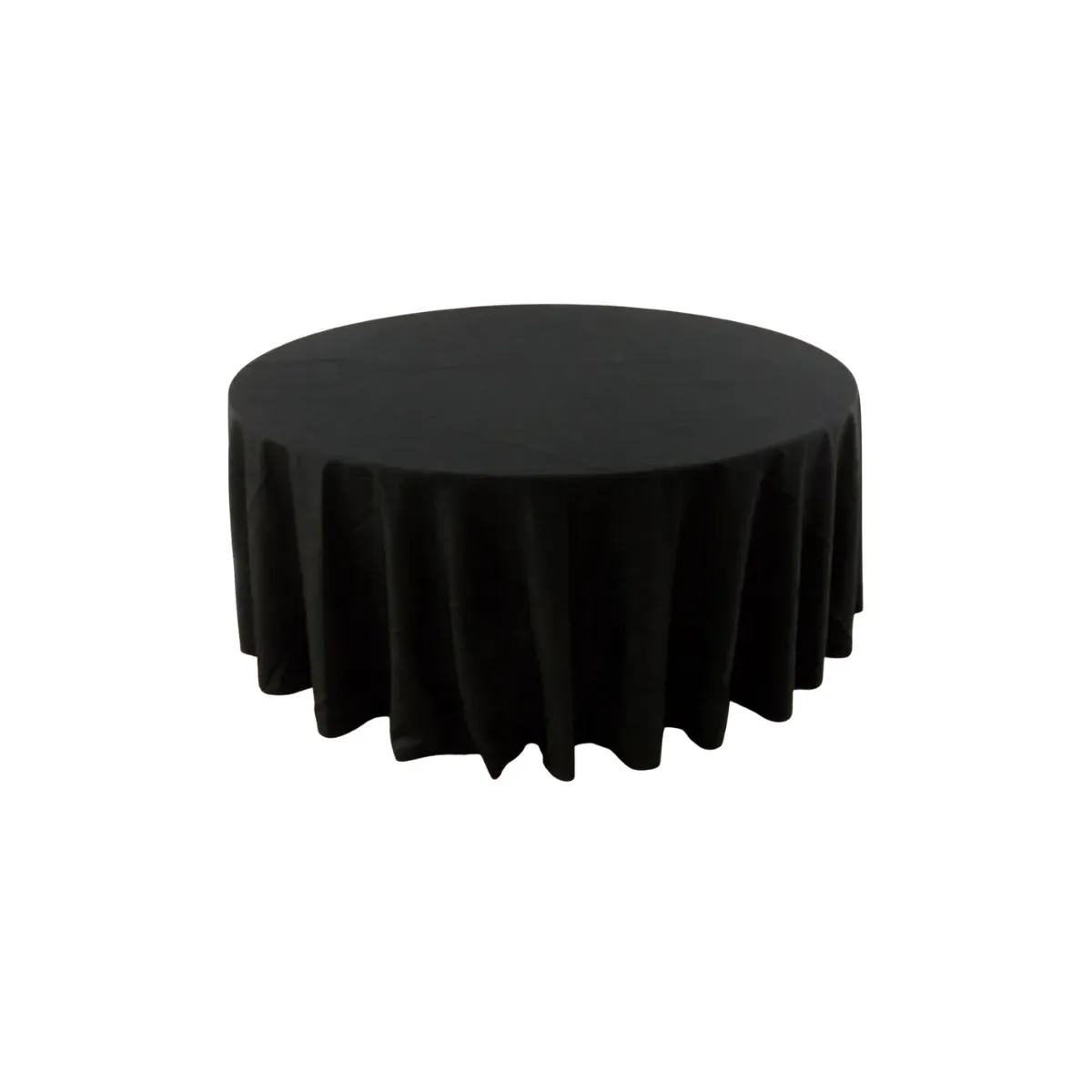 132'' Round Polyester Tablecloth 
