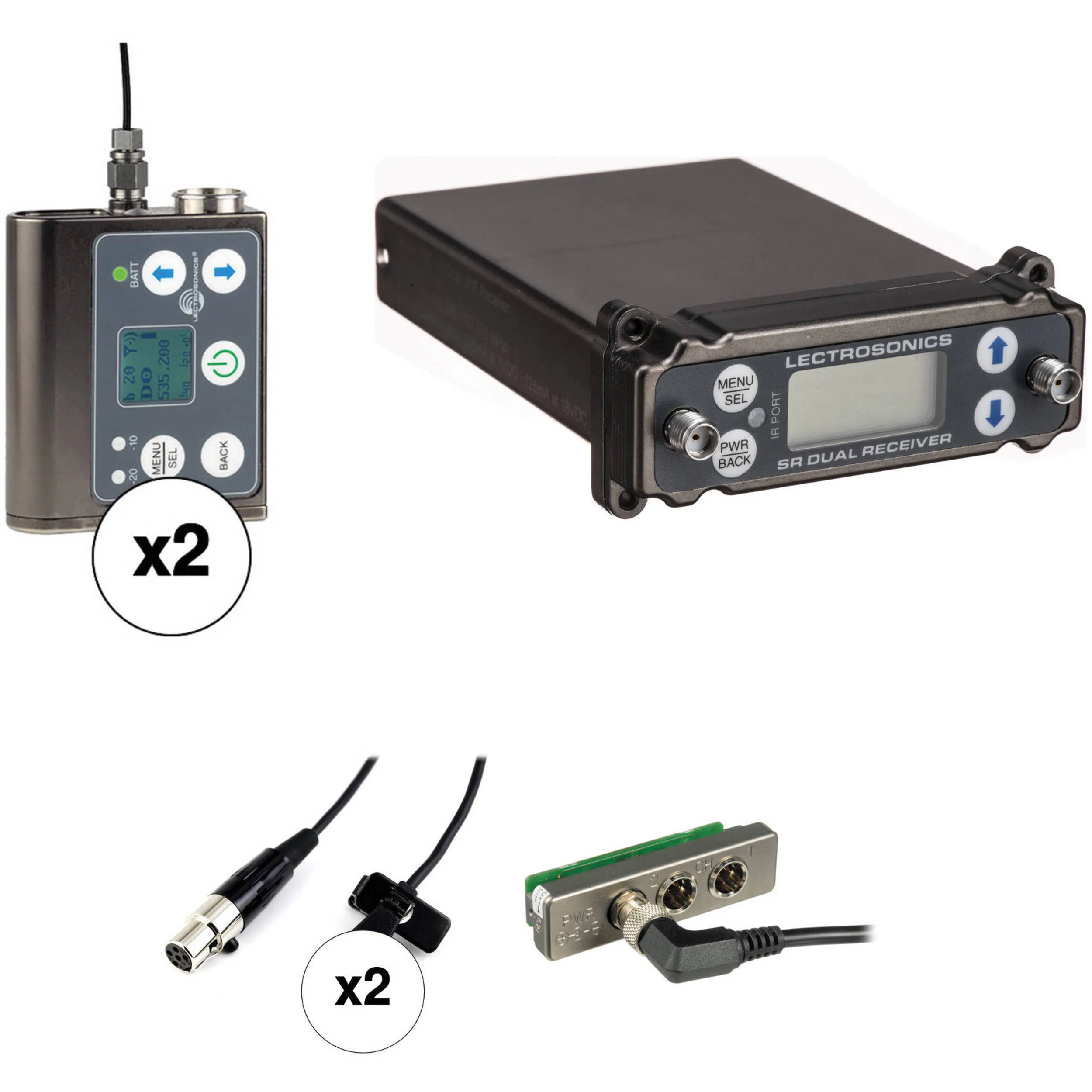 Lectrosonics SRB Dual Lav Kit