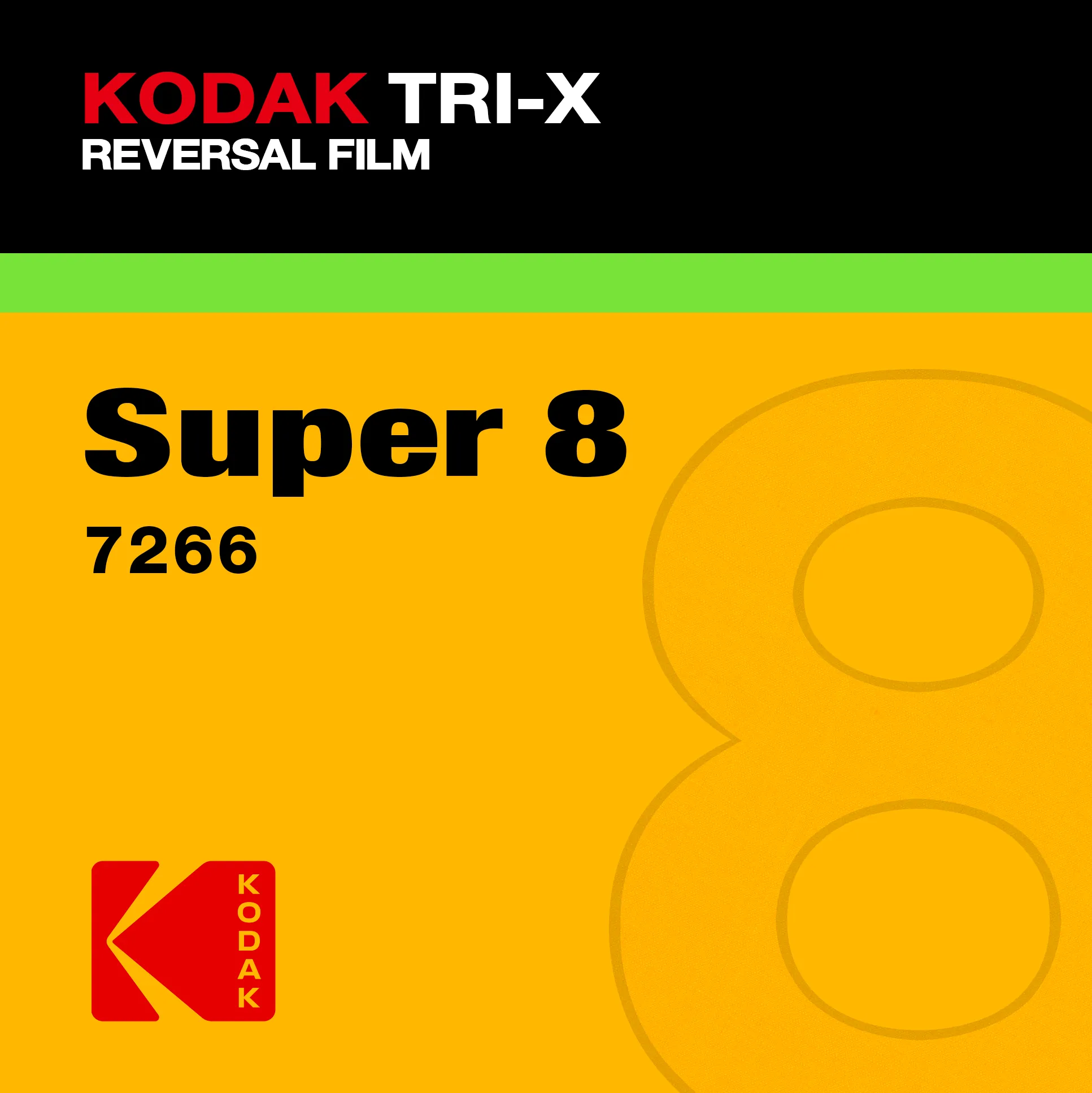 50' Kodak Tri-X - Super 8 Film