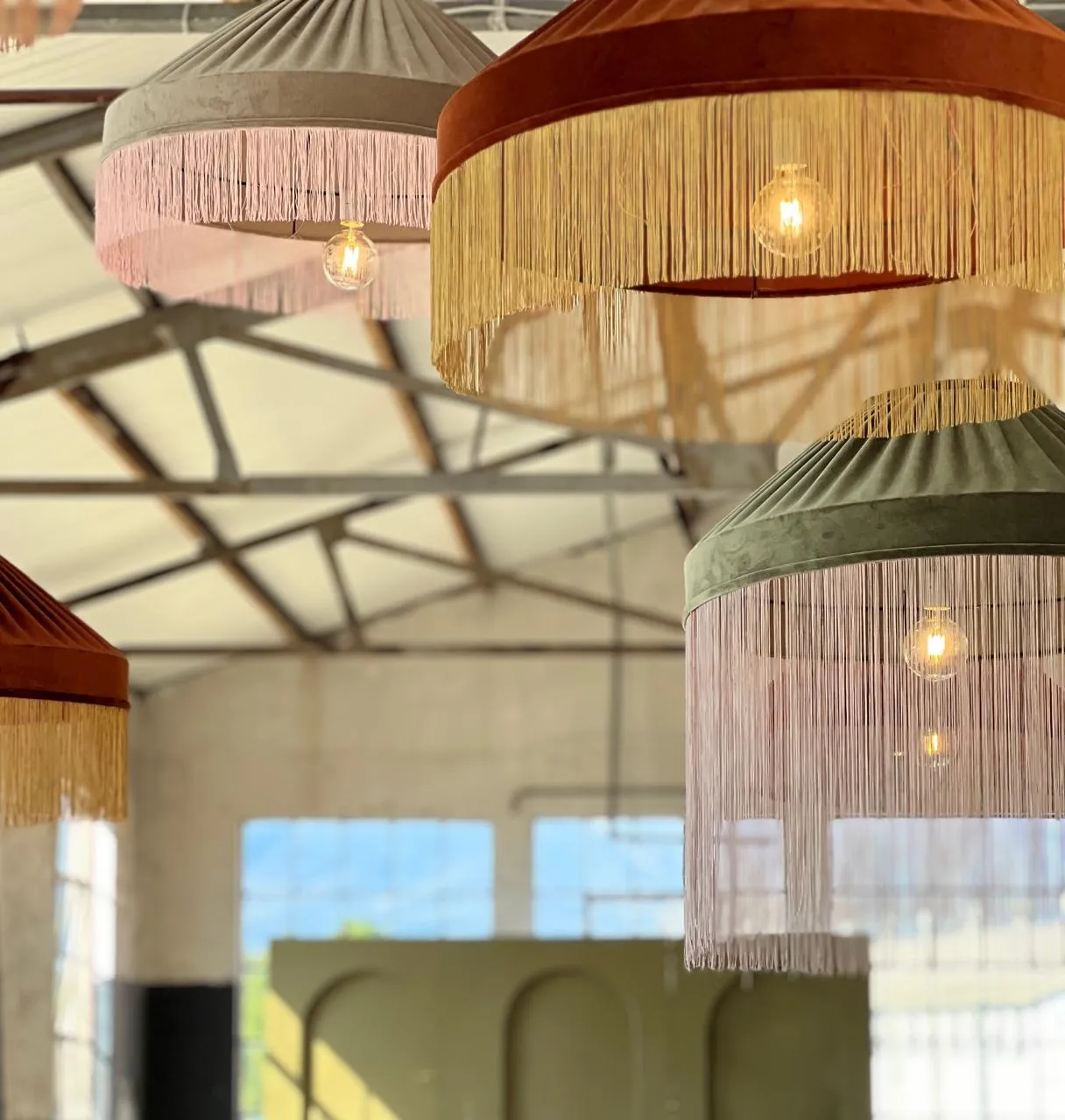 FRINGE LAMPSHADES