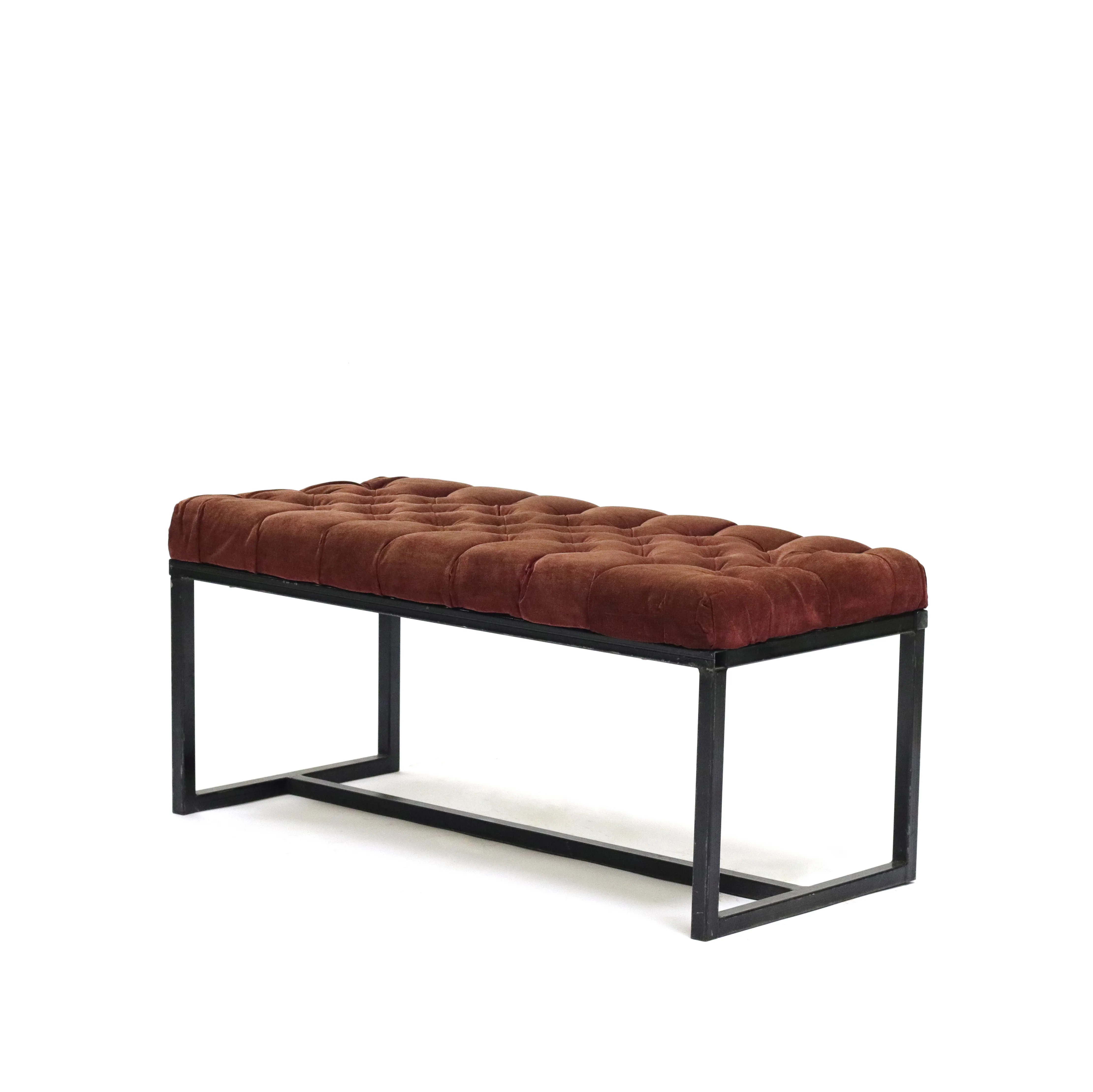 SMALL MAROON BENCH 