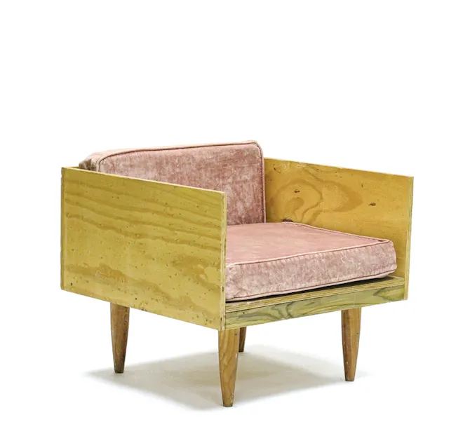 SCANDINAVIAN CHAIR PINK 