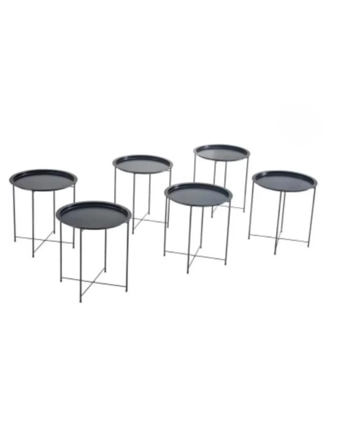 METAL SIDE TABLE
