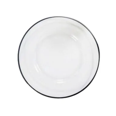 BLACK RIMMED UNDERPLATES