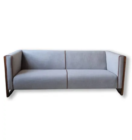Modern Grey 3 seater with Trim