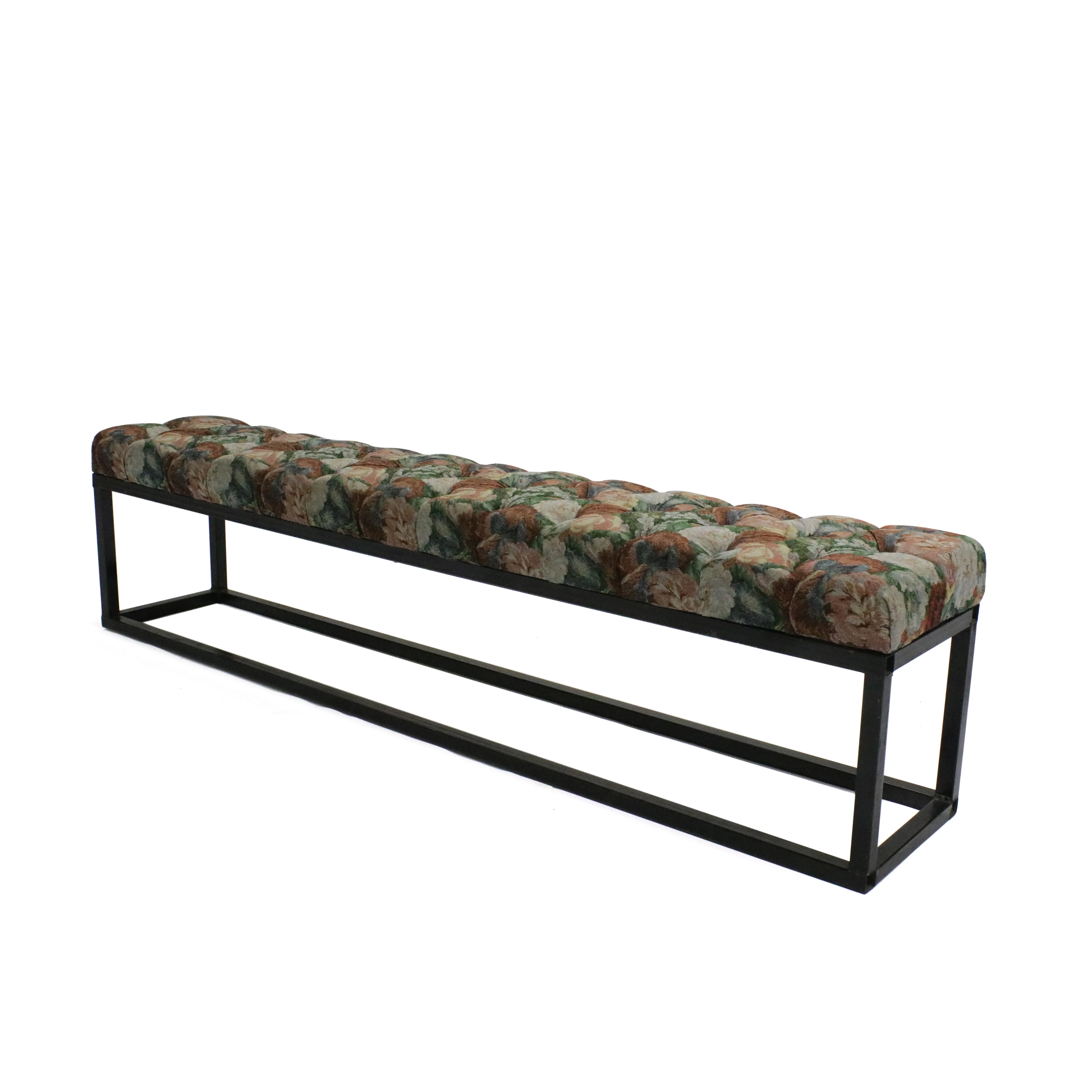 LIGHT FLORAL BENCH 