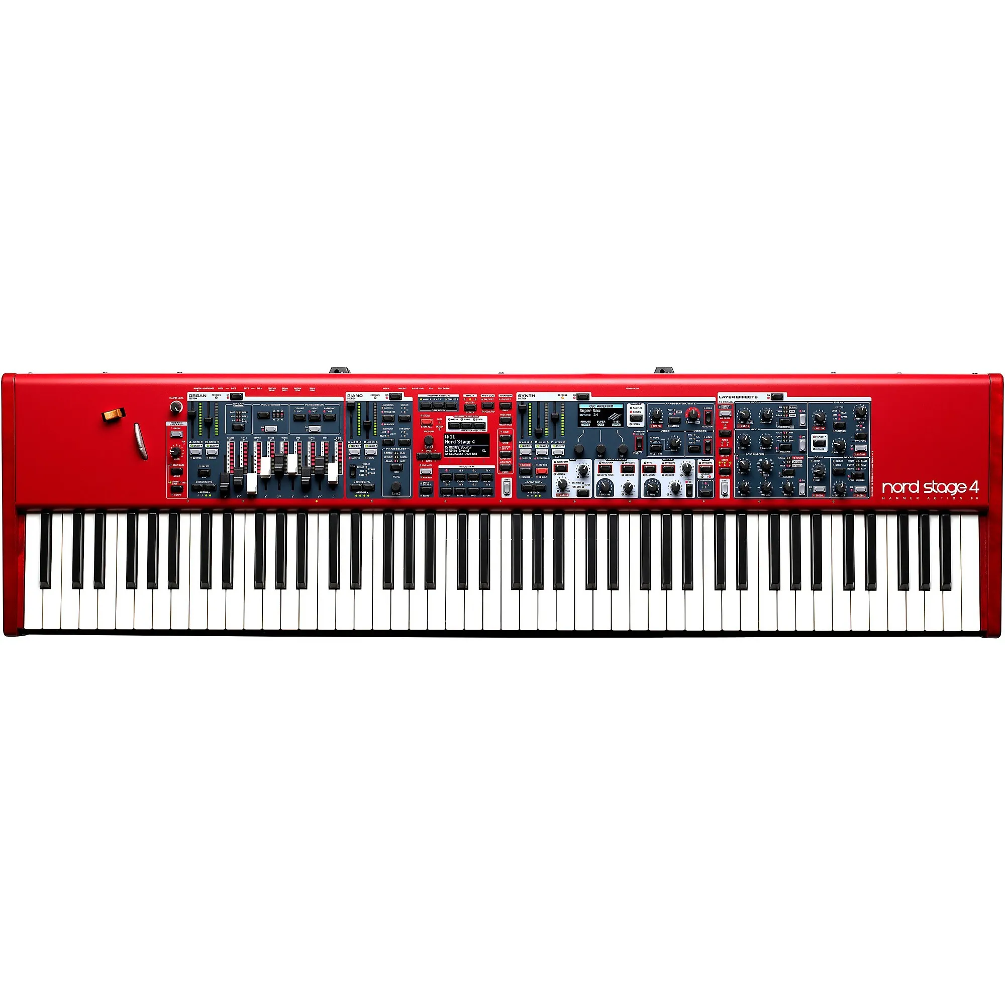 Nord Stage 4 (88) - with Stand and Sustain Pedal