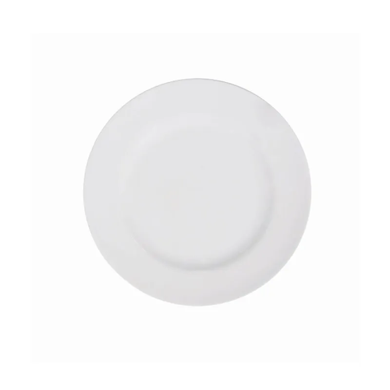 Entree plate - White