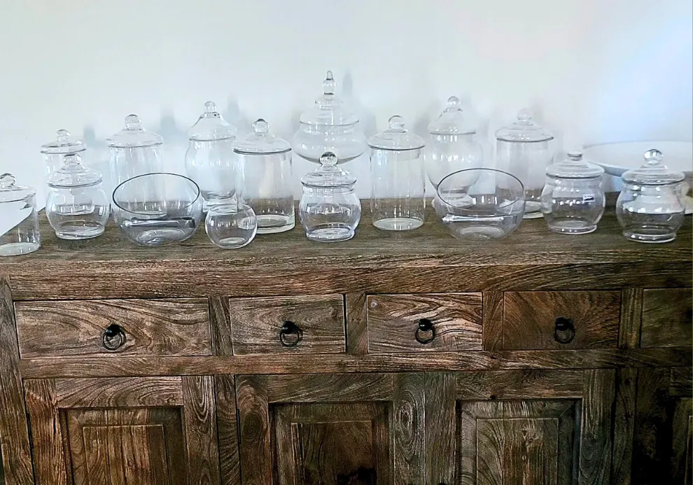 Candy Jars Buffet Hire