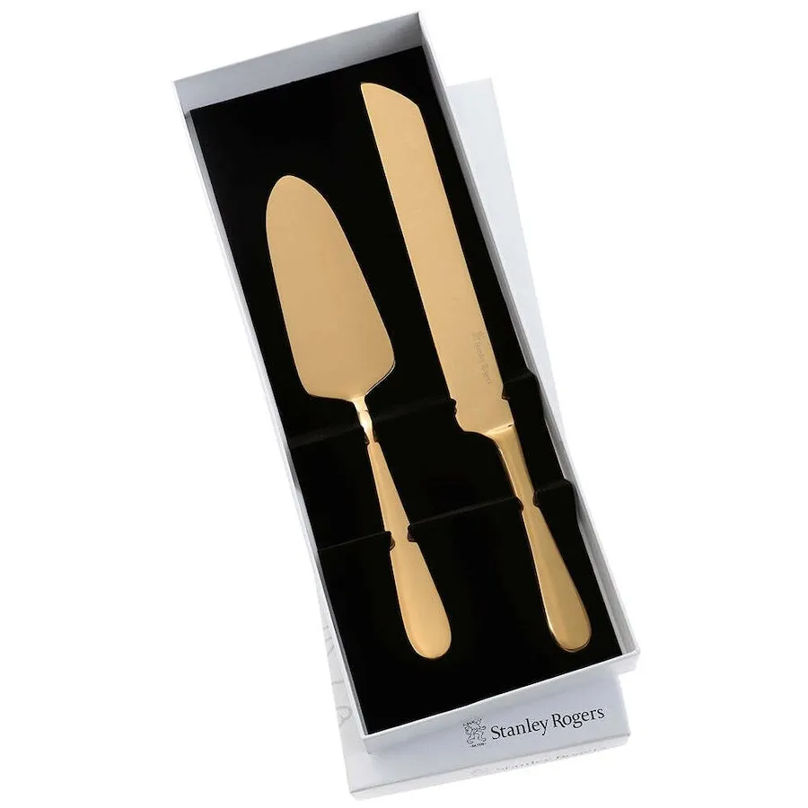 Cake Serving Set - Gold - Stanley Rogers
