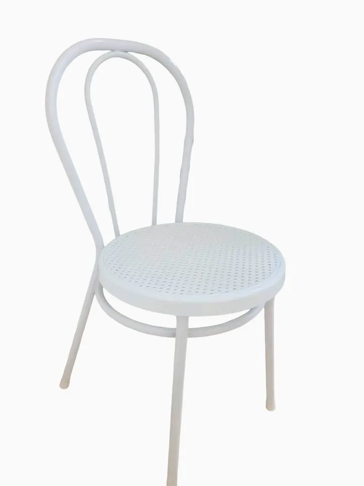 Bentwood Style Chair - White - 4 Higher