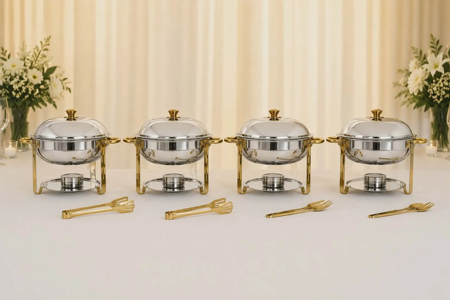Modern Chafing Dish - 4 Higher