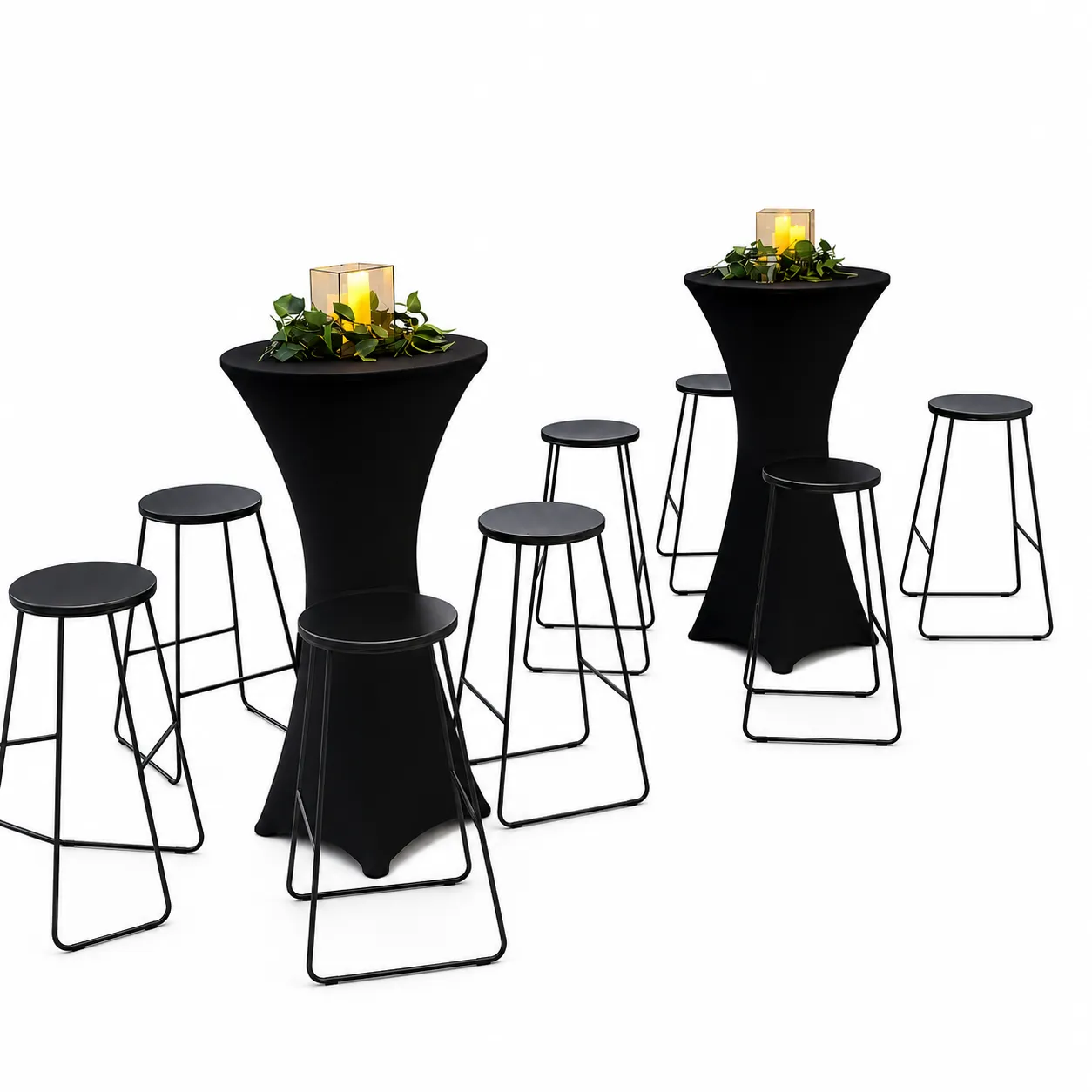 Bar Table, Stool & Decor Package
