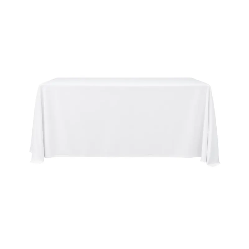 Premium White Rectangle Table Cloth - 220x330cm