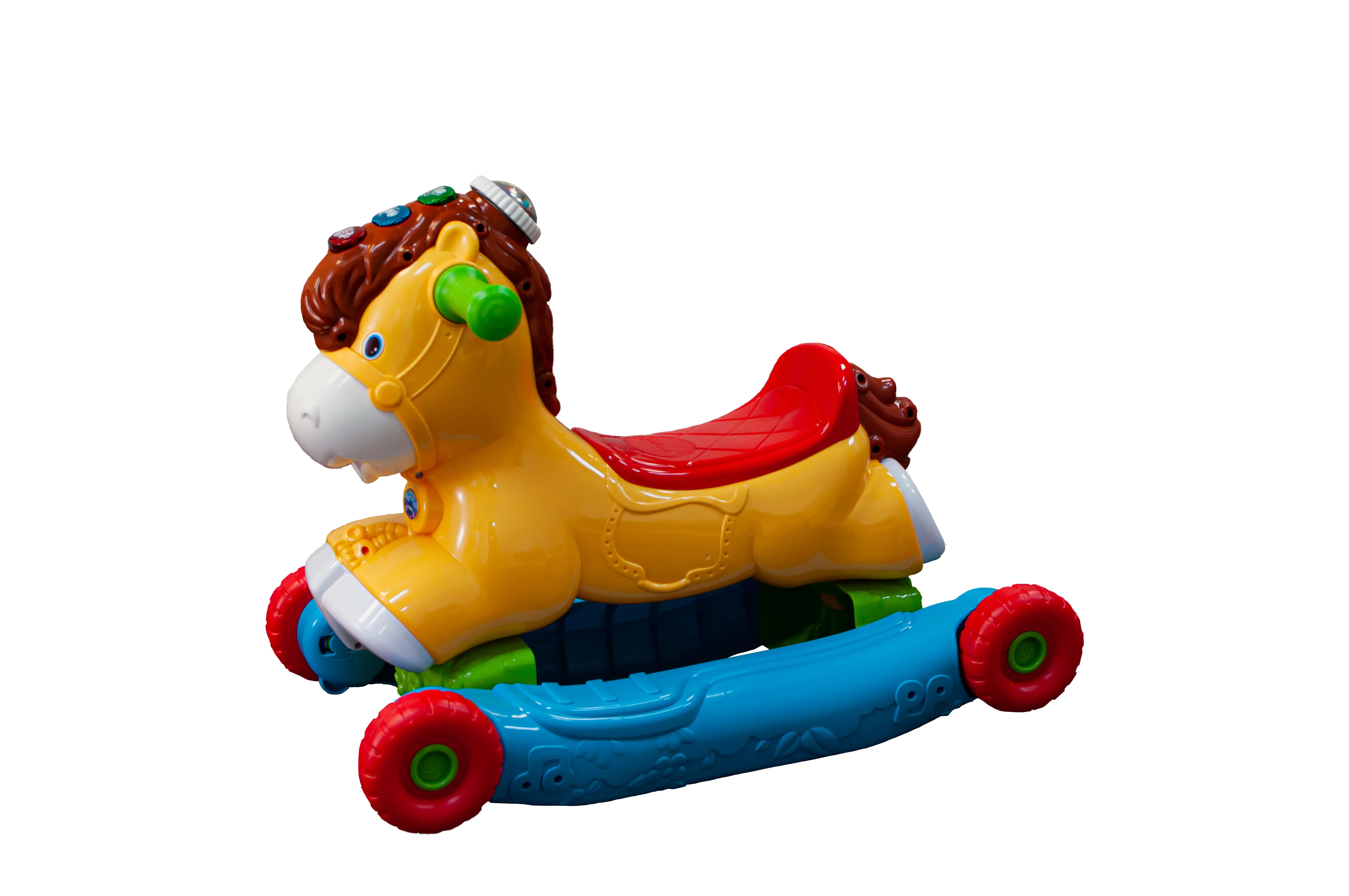 Gallop and rock learning pony