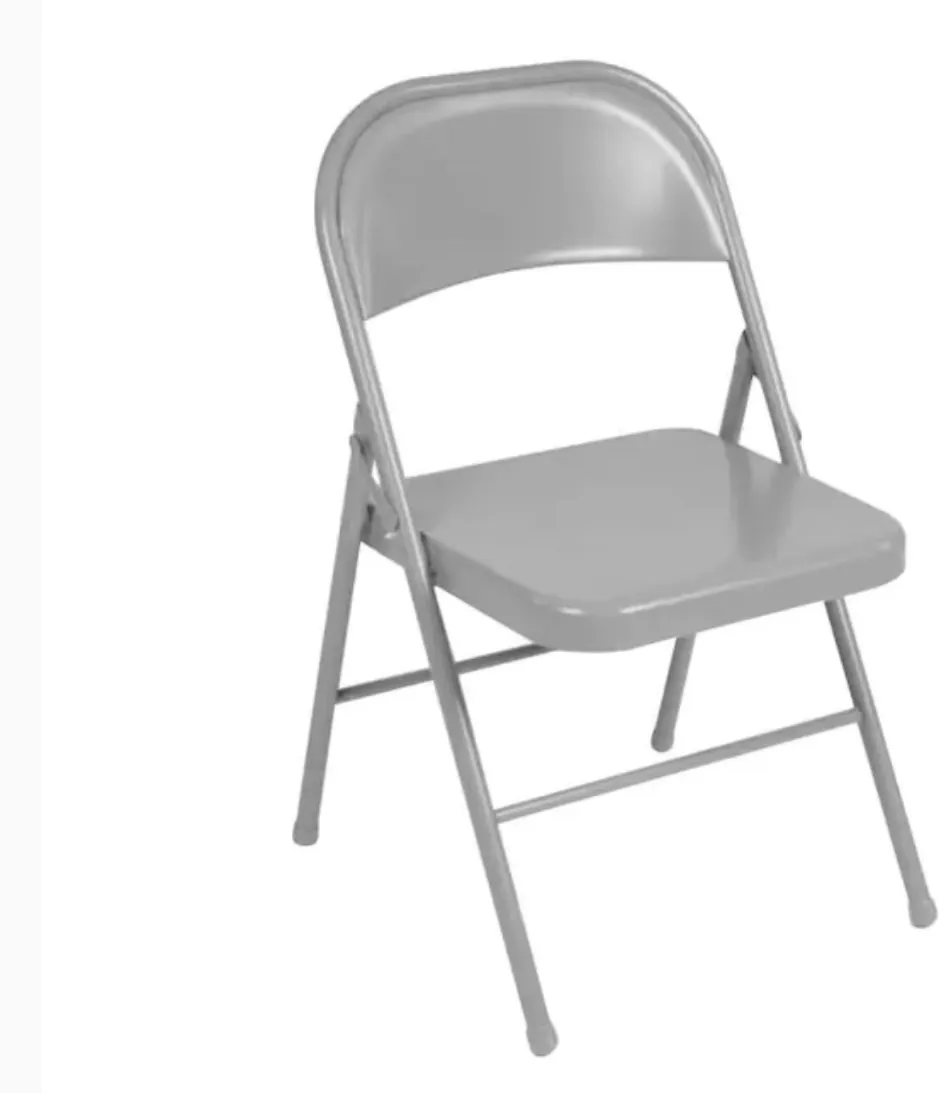 "Maximus" Metal Gray Event Chair