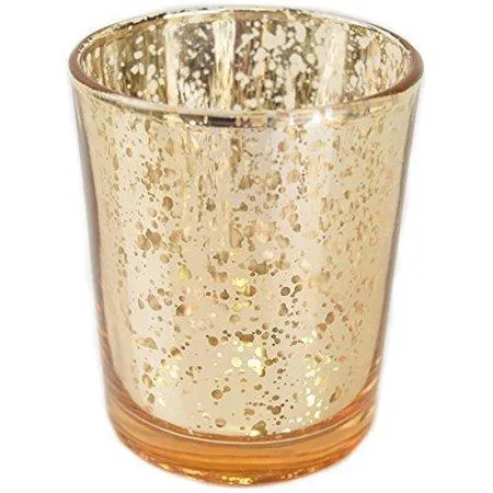 Mercury Gold Votive Candle Holder for Rent