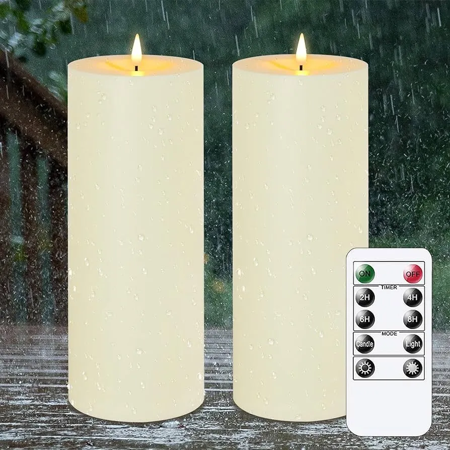LED Flameless Flickering Candle 