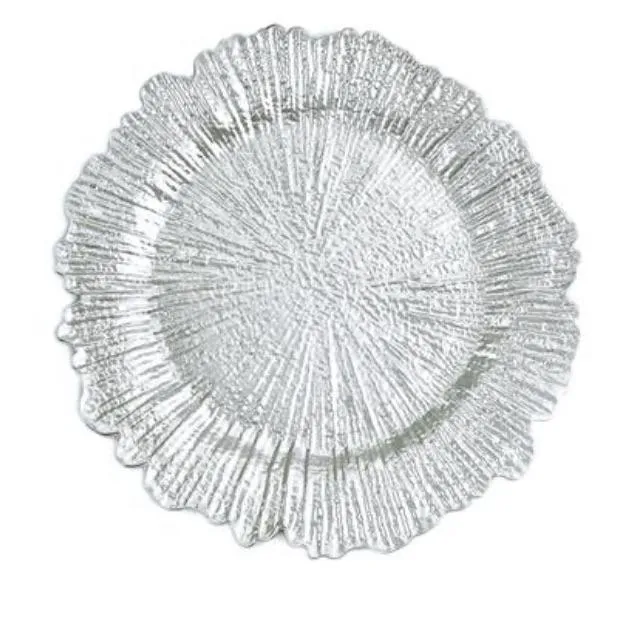 Silver Reef Charger Plates for Rent