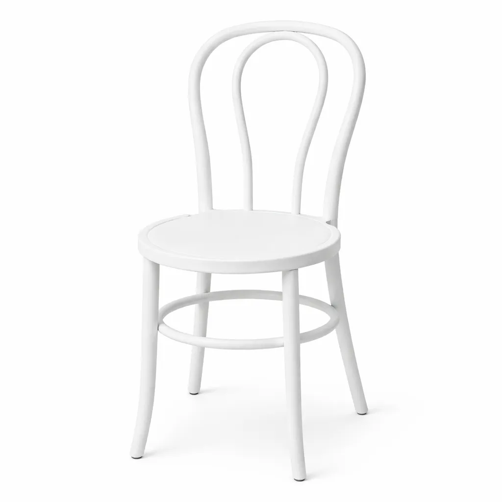 Bentwood Chair - White 