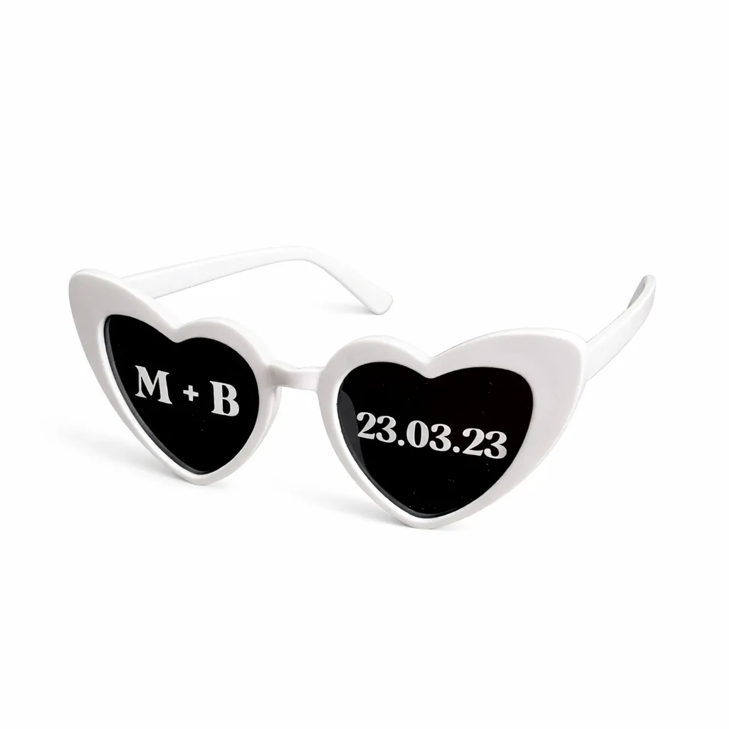 Heart Glasses - Personalised 