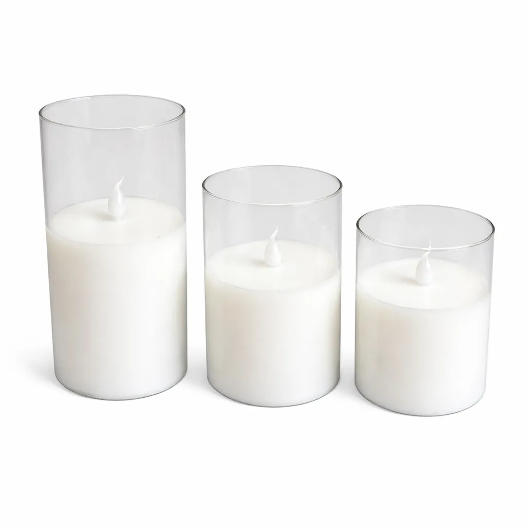 Flameless LED Candles - White