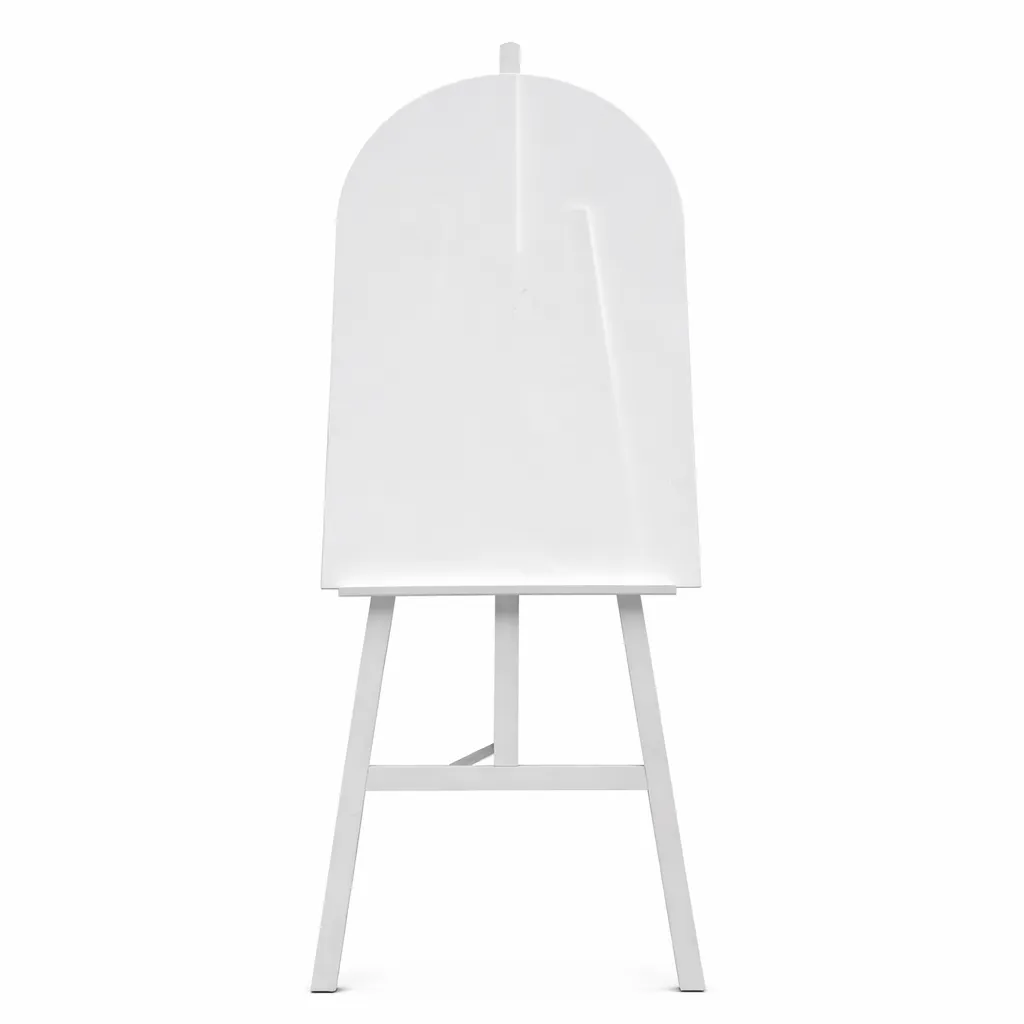 White Acrylic Arch Sign - Personalised