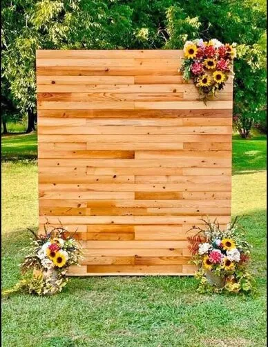 Wooden Backdrop