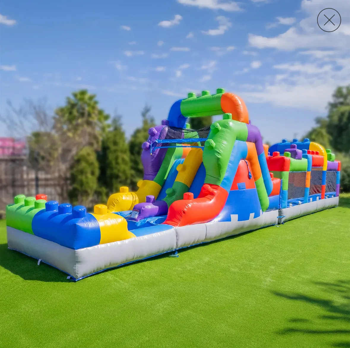 Lego obstacle course 