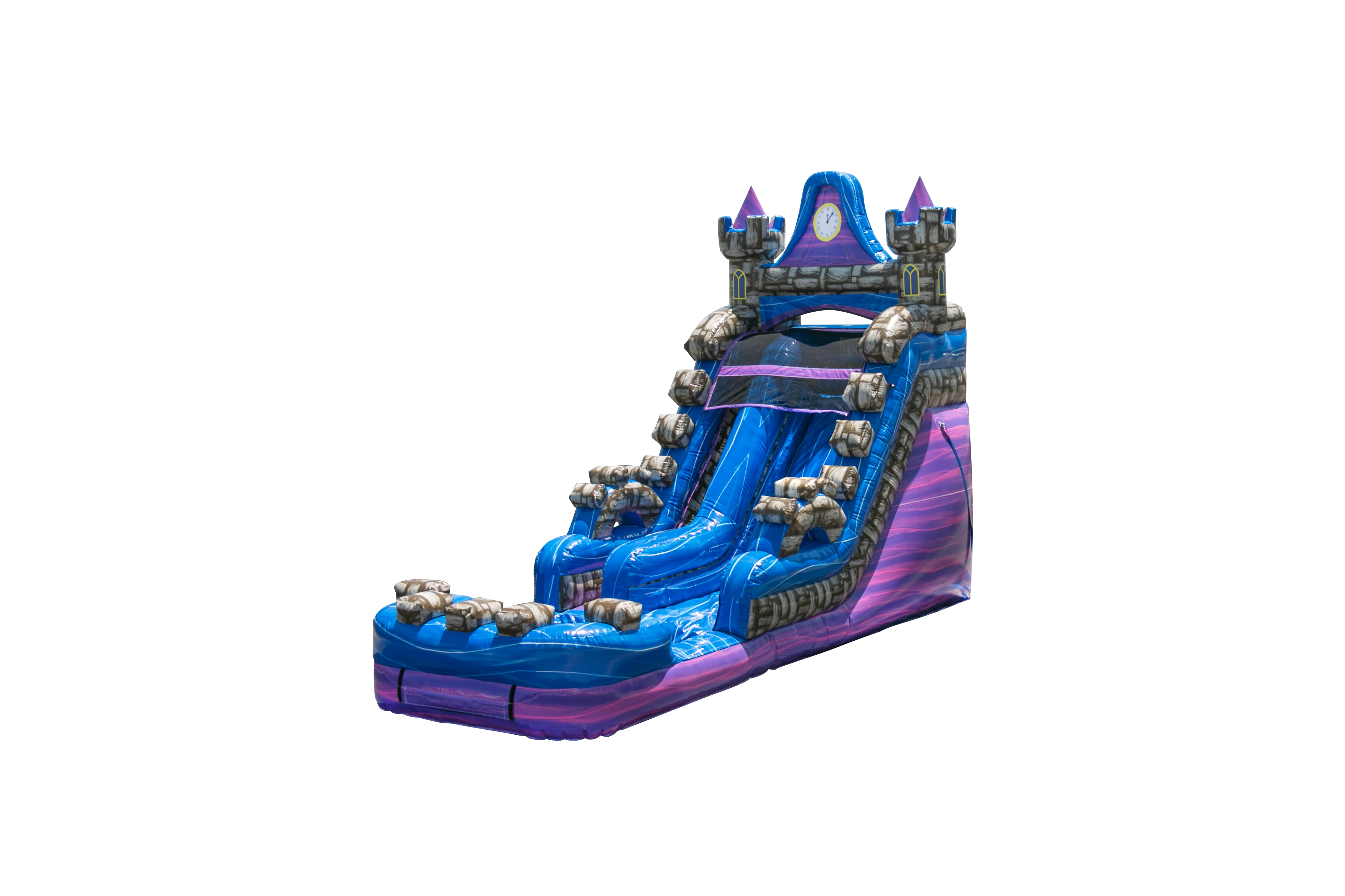 Plum Castle Slide with pool Wet/Dry (16ft) 