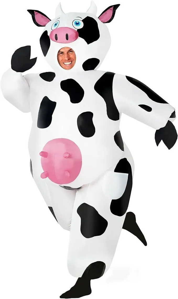 Inflatable Cow Costume Adult