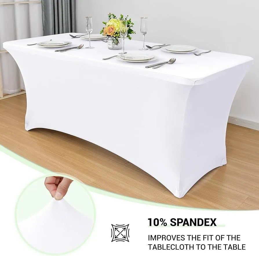 Spandex Table Covers for 4 Foot Tables