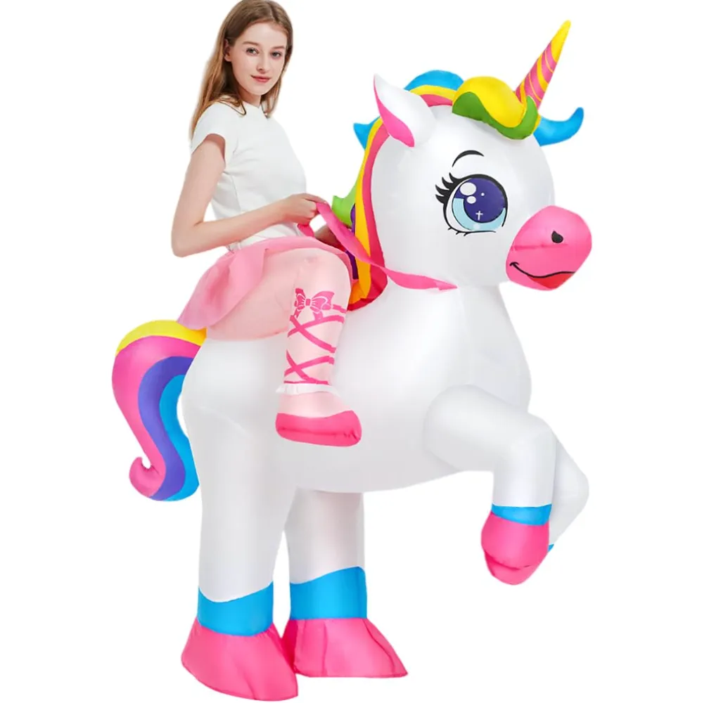 Inflatable Unicorn Costume Adult