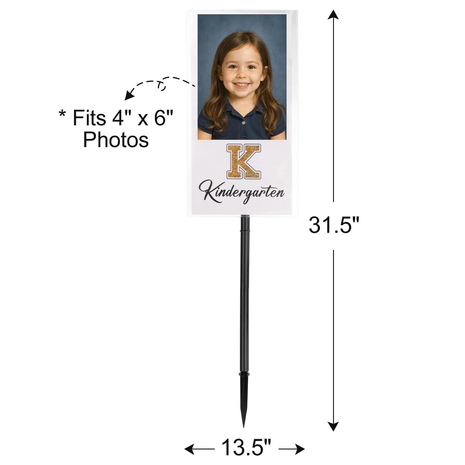 Graduation Decorations - K-12 Yard Signs with Ground Stakes
