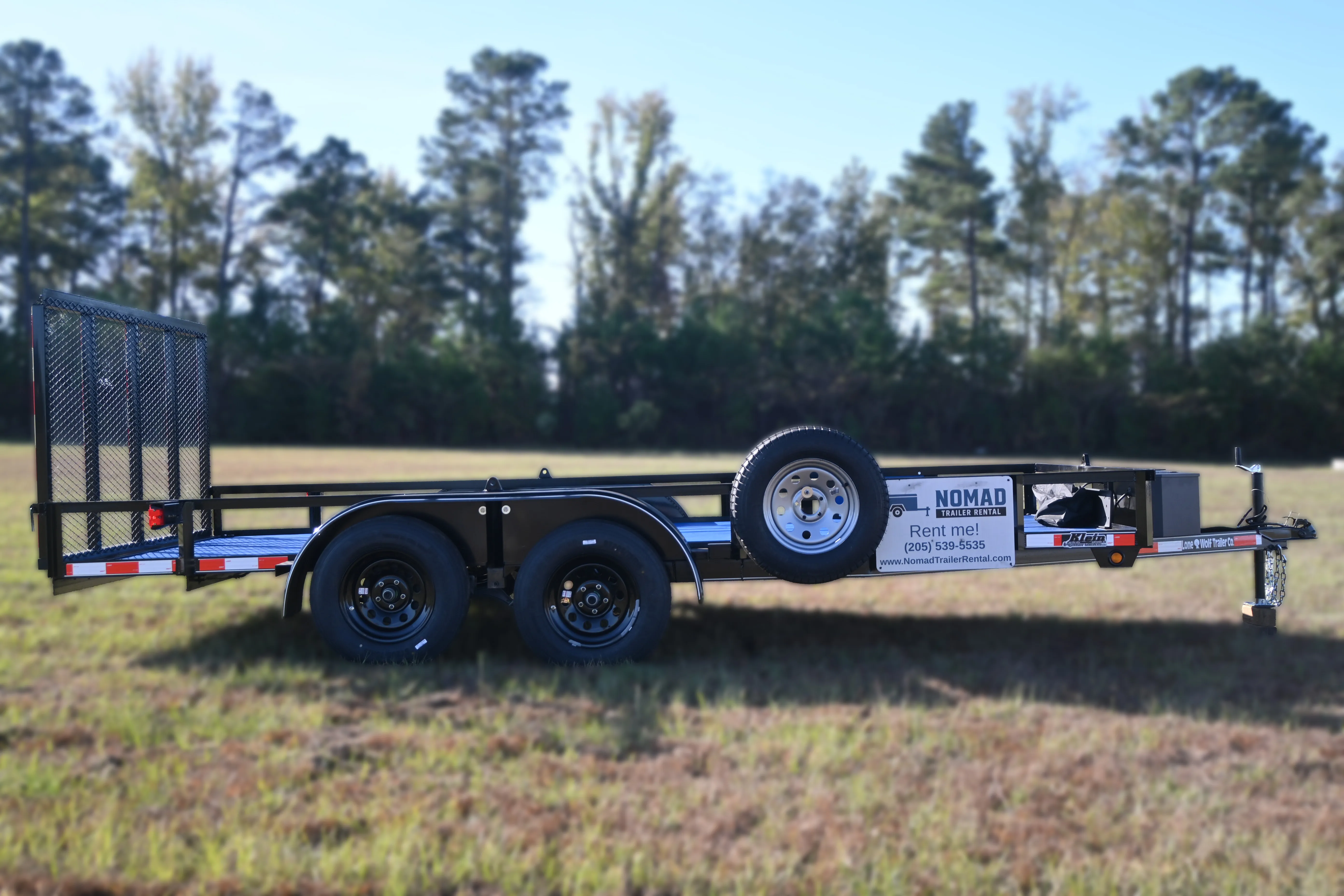 83" x 16' Utility Trailer 