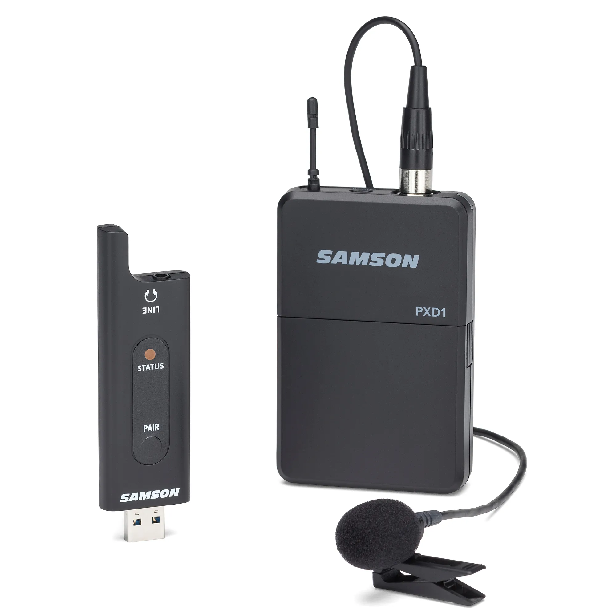 Presentatie microfoon dasspeld wireless