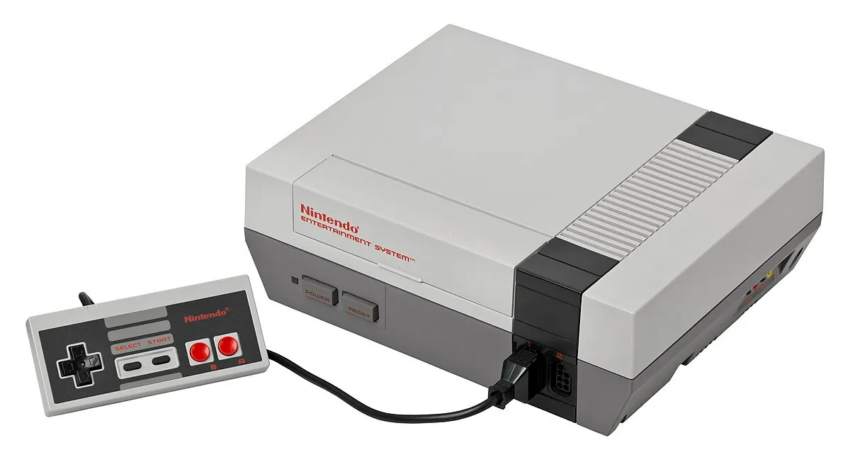 Retro Gaming Systeem NES look
