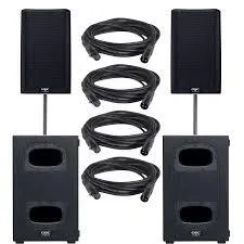 Audio package C with lighting tree