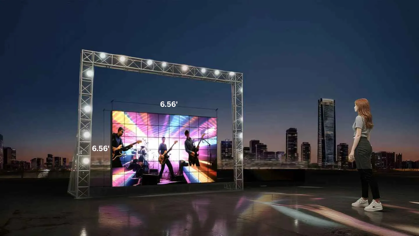  “Hype Square” – Small Format Wall