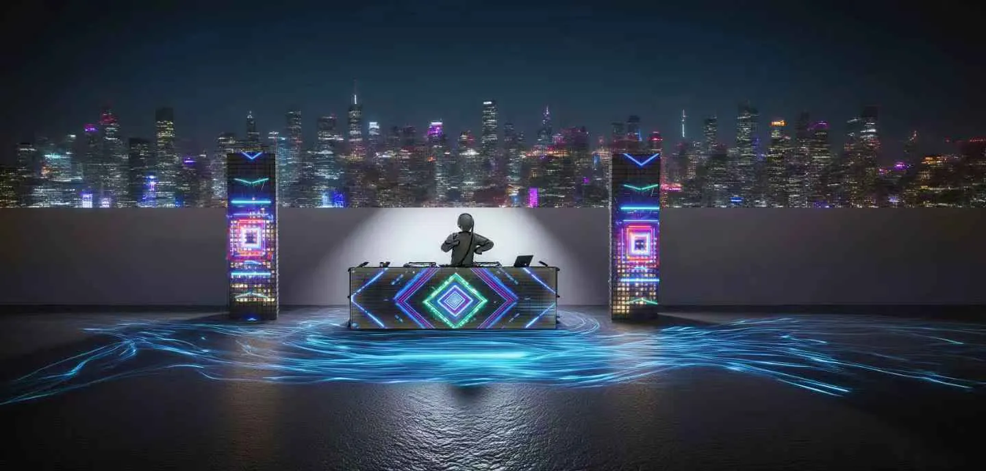 “Facade Flash” – DJ Wall Package