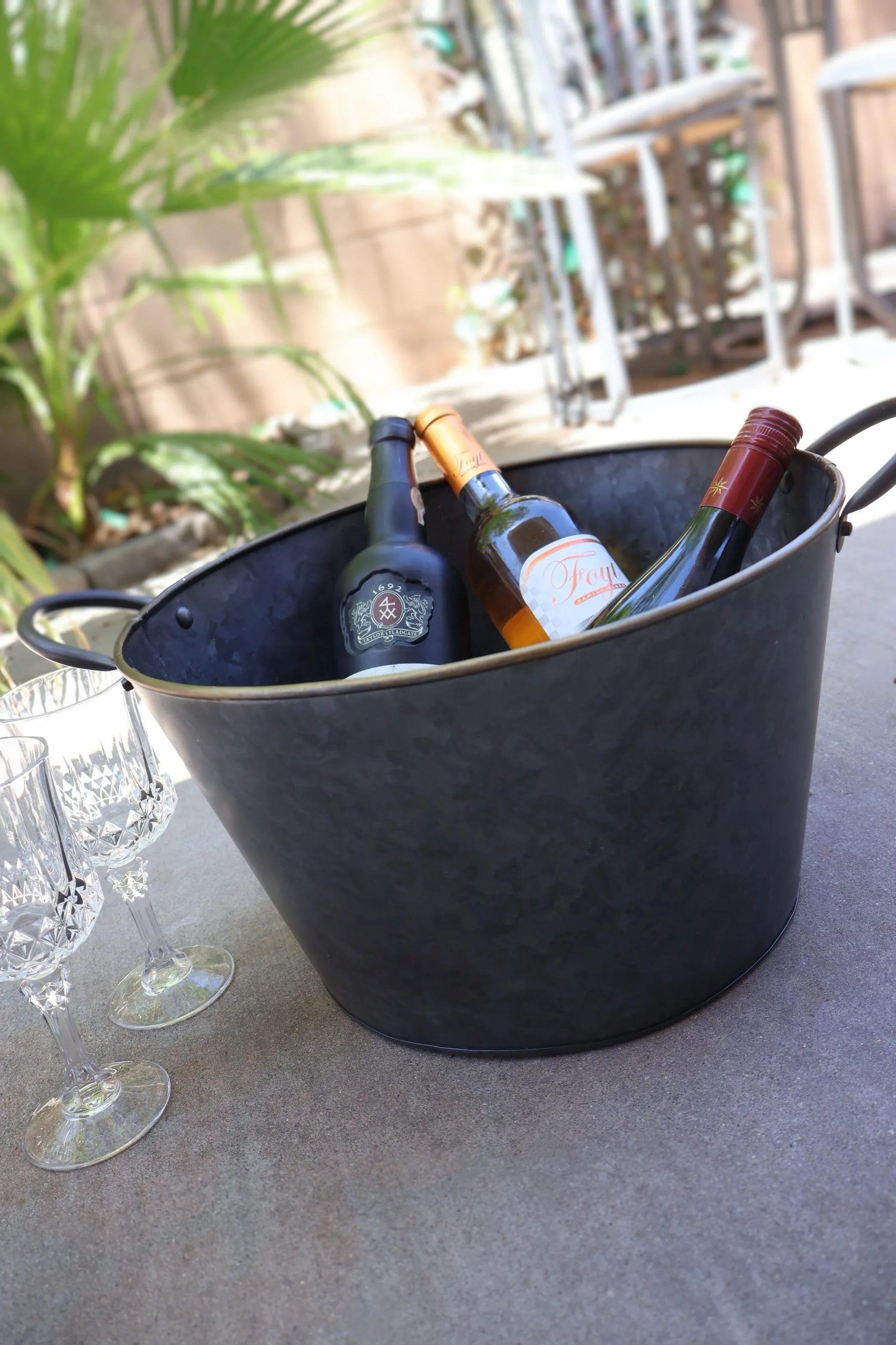 Galvanized Beverage Bucket