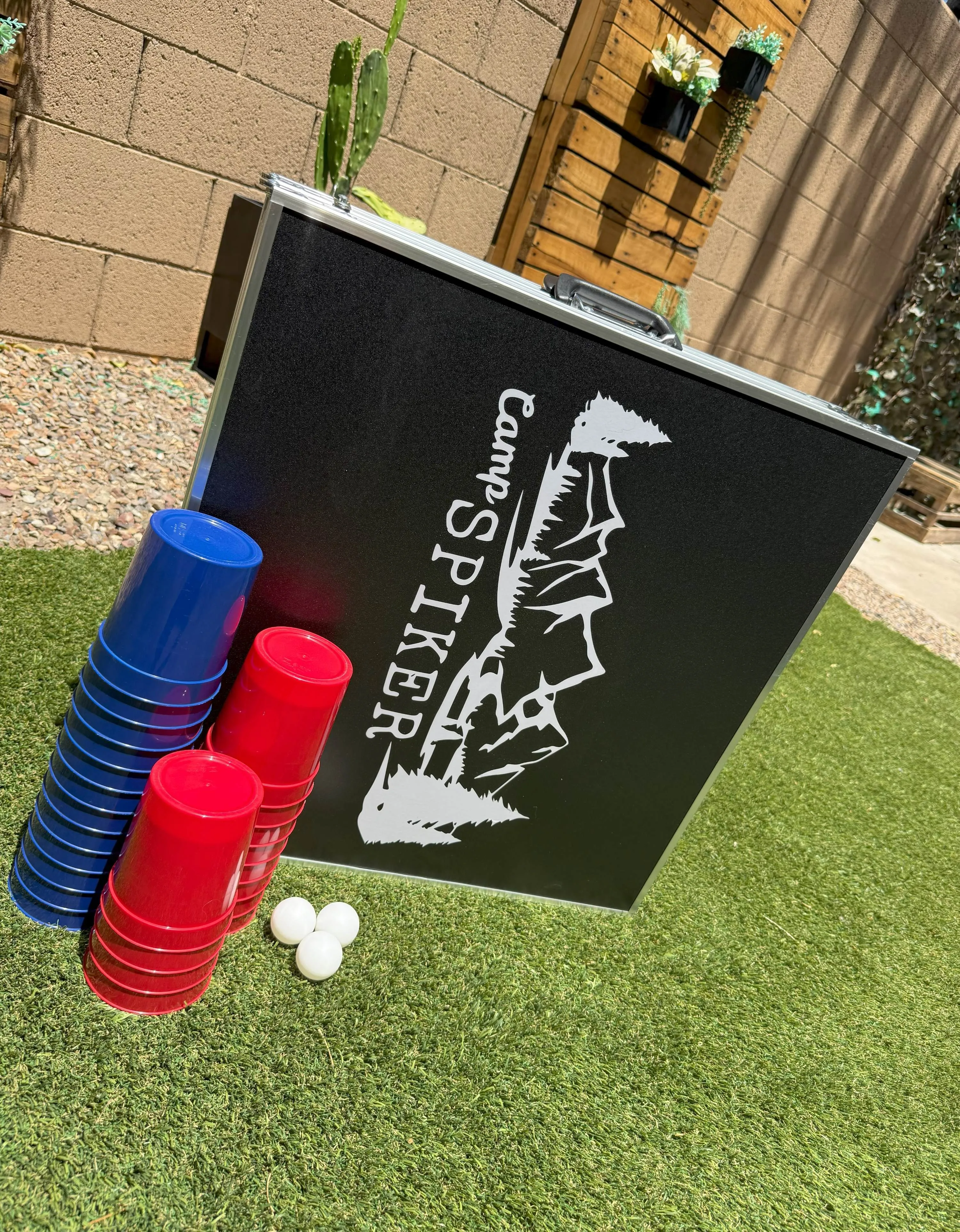 Beer Pong Game With Table, Cups & Pong Balls